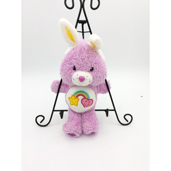 Vintage 2004 Play Along Care Bear Easter Best Friend Bear 9" Plush Stuffed - Picture 1 of 5